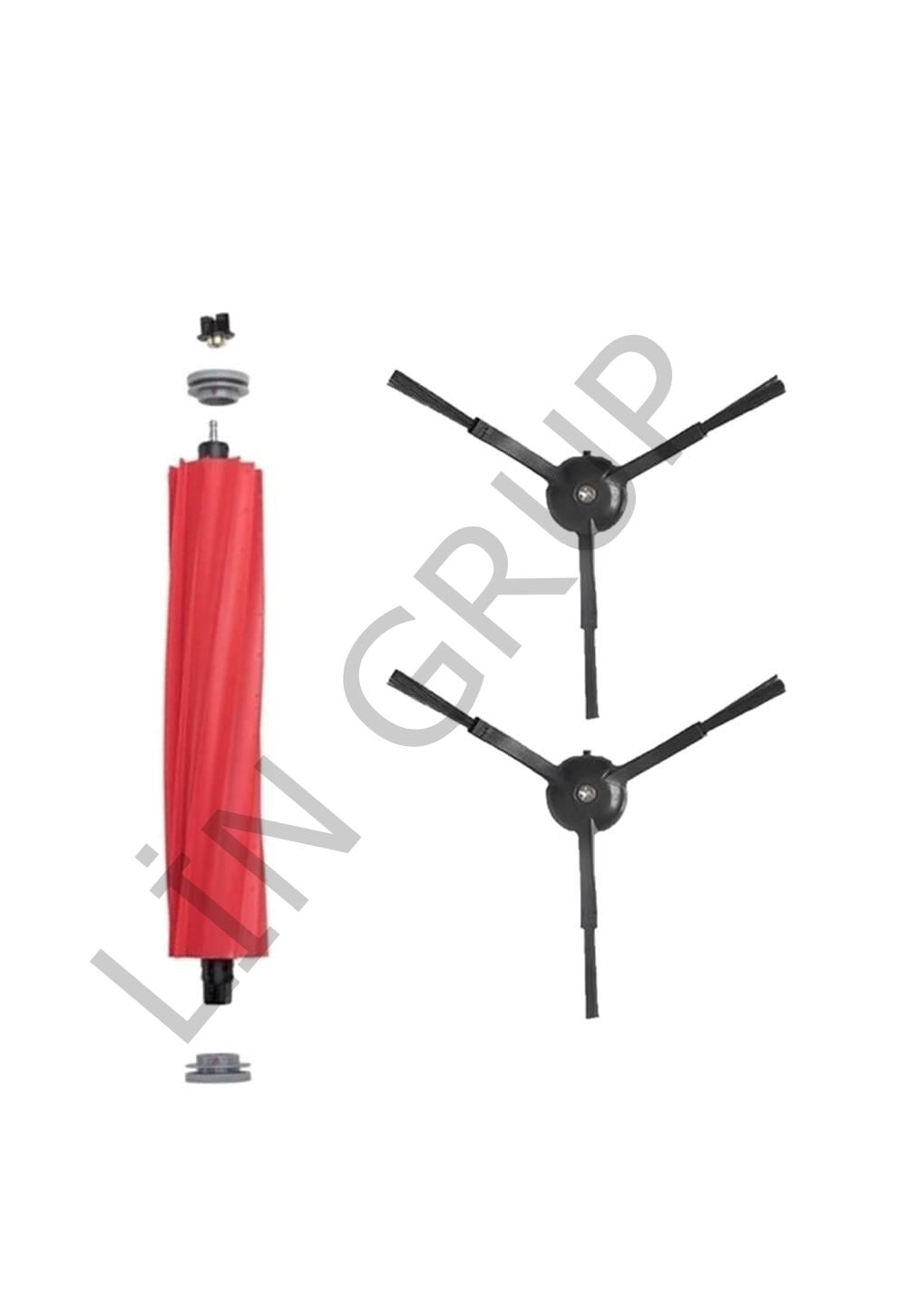 Roborock Q Revo Robot Süpürge Uyumlu 3'lü Yedek Parça Seti