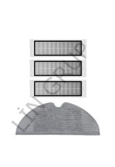 Xiaomi Vacuum Mop 2C  Robot Süpürge Uyumlu 4'lü Yedek Parça Seti