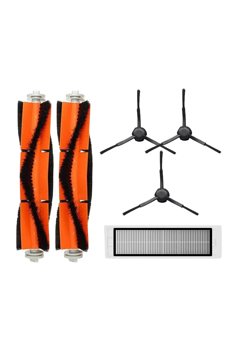 Xiaomi Vacuum Mop 2 Ultra (STYTJ05ZHMHW) Robot Süpürge Uyumlu 6'lı Yedek Parça Seti