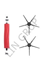 Roborock Q7 Max  Robot Süpürge Uyumlu 3'lü Yedek Parça Seti