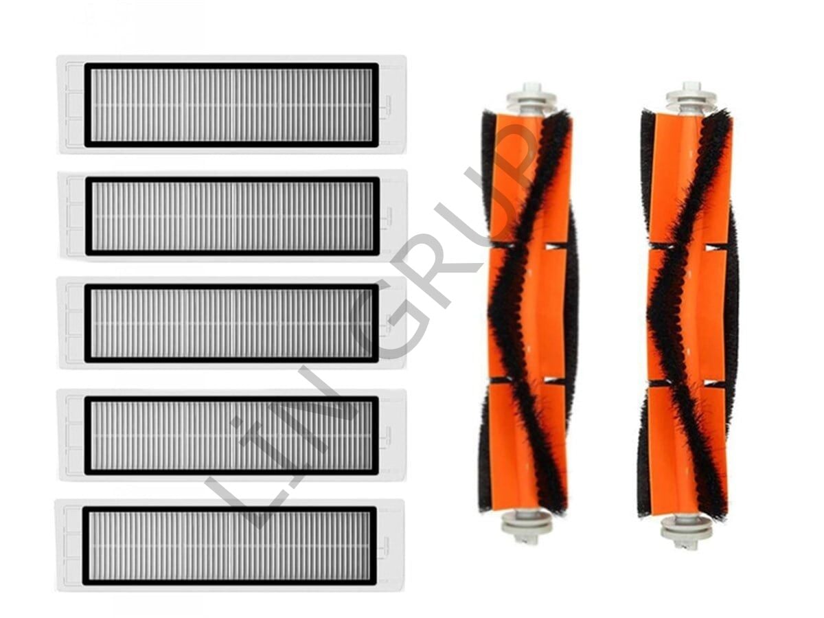 Xiaomi Vacuum Mop 2 Ultra (STYTJ05ZHMHW) Robot Süpürge Uyumlu 7'li Yedek Parça Seti