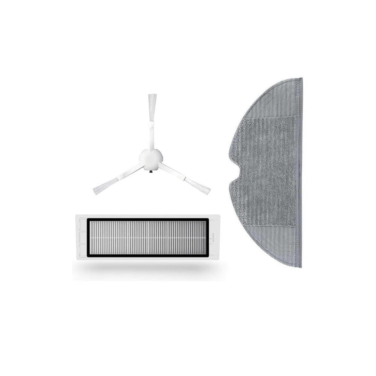 Dreame D9 Robot Süpürge Uyumlu 3'lü Yedek Parça Seti