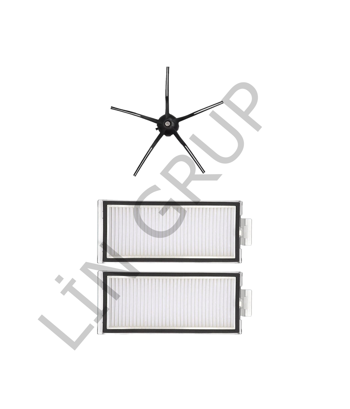 Roborock Q7 Max  Robot Süpürge Uyumlu 3'lü Yedek Parça Seti