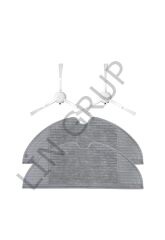 Xiaomi Vacuum Mop 2C  Robot Süpürge Uyumlu 4'lü Yedek Parça Seti