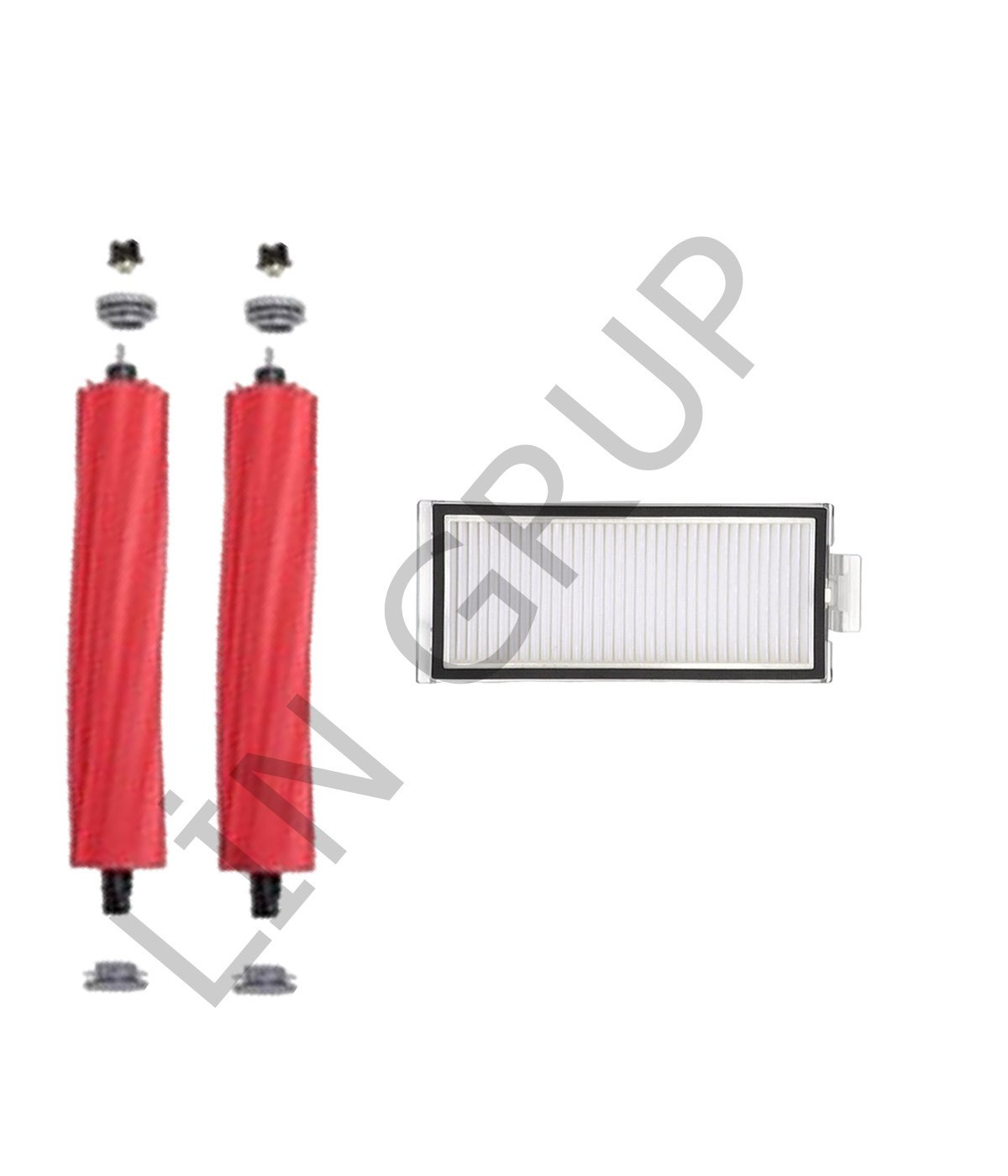 Roborock Q7 Max  Robot Süpürge Uyumlu 3'lü Yedek Parça Seti