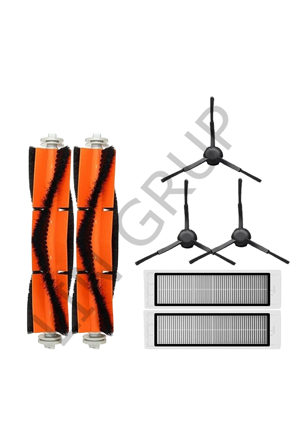 Xiaomi Vacuum Mop 2 Ultra (STYTJ05ZHMHW) Robot Süpürge Uyumlu 7'li Yedek Parça Seti