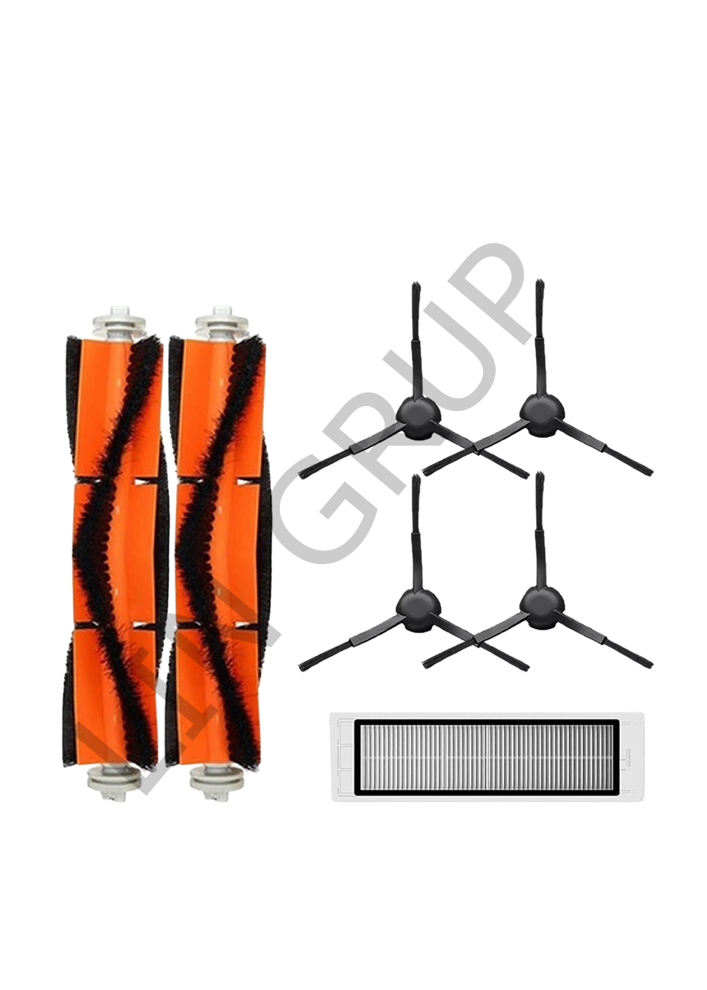 Xiaomi Vacuum Mop 2 Ultra (STYTJ05ZHMHW) Robot Süpürge Uyumlu 7'li Yedek Parça Seti