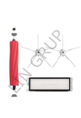 Roborock Q Revo Robot Süpürge Uyumlu 4'lü Yedek Parça Seti