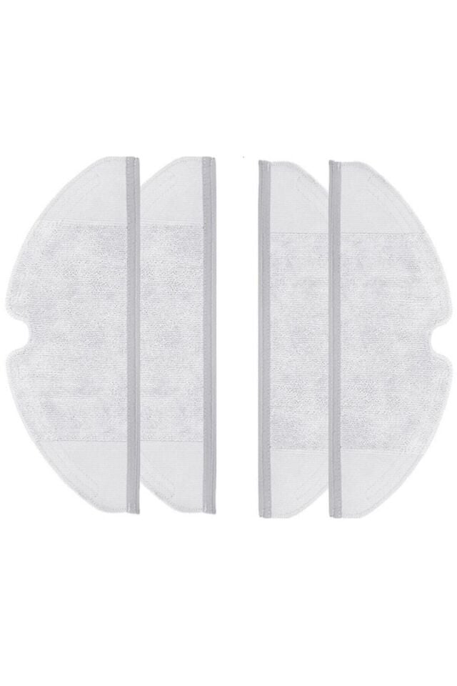 Dreame D9 Robot Süpürge Uyumlu 4'li Mop Bezi- Yedek Parça Seti