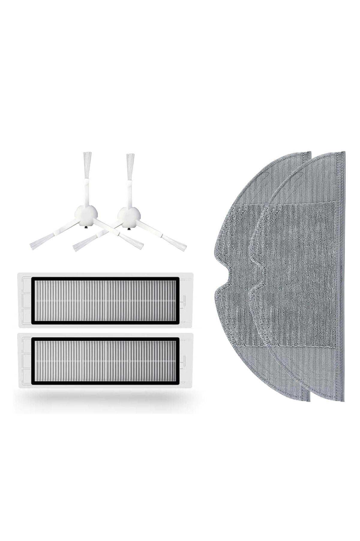 Dreame D9 Robot Süpürge Uyumlu 6'lı Yedek Parça Seti