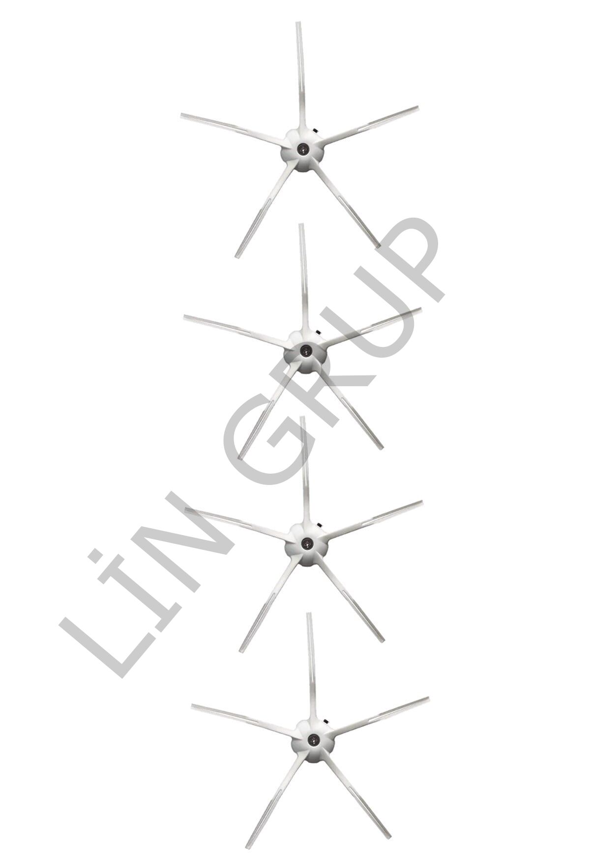 Roborock Q7 Max  Robot Süpürge Uyumlu 4'lü Yan Fırça Seti