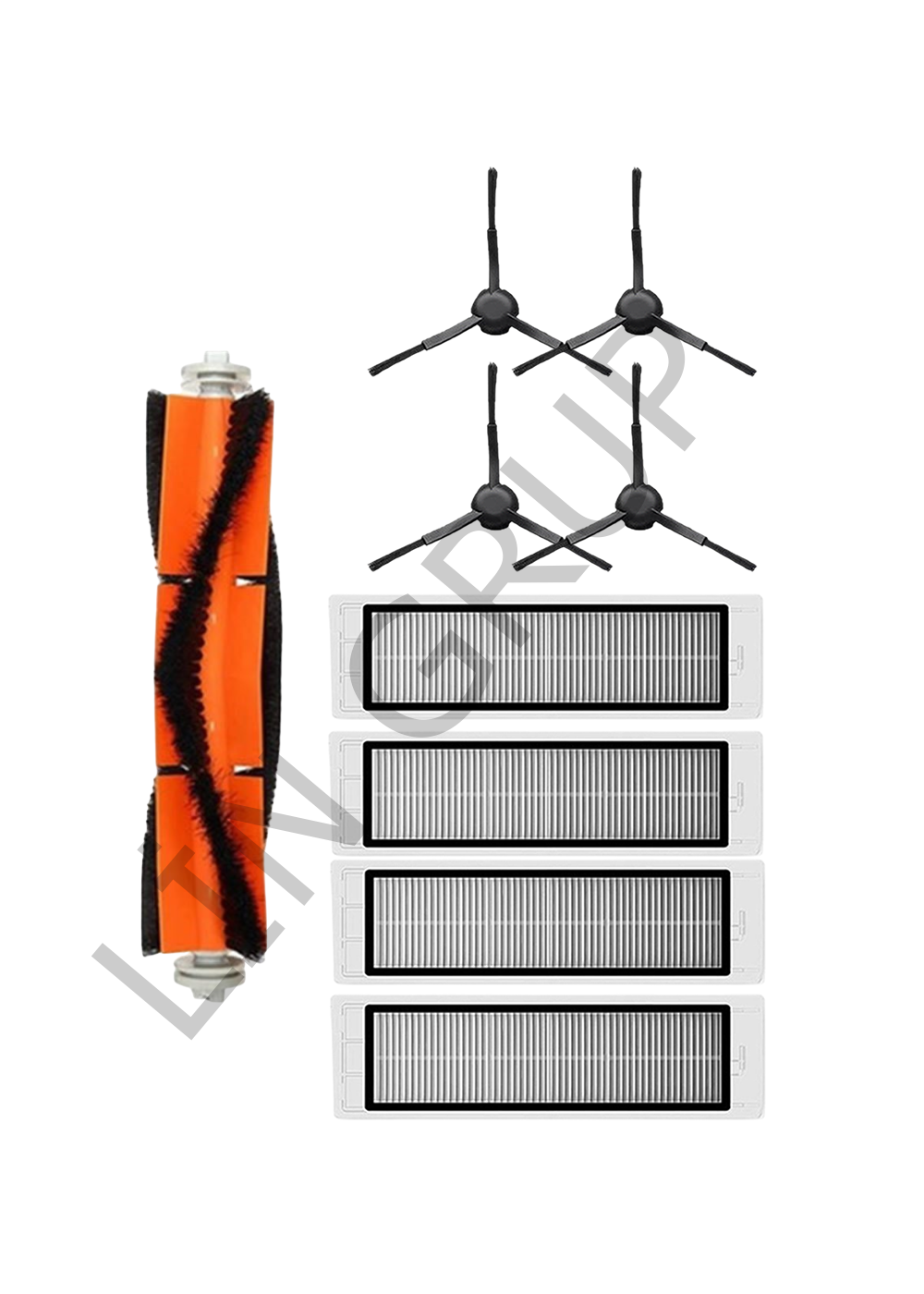 Xiaomi Vacuum Mop 2 Ultra (STYTJ05ZHMHW) Robot Süpürge Uyumlu 9'lu Yedek Parça Seti