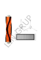 Xiaomi Vacuum Mop 2C  Robot Süpürge Uyumlu 4'lü Yedek Parça Seti