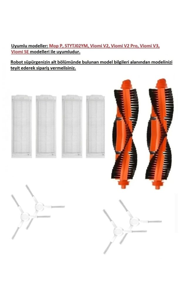 Xiaomi Vacuum Mop 2S XMSTJQR2S Robot Süpürge yedek parça