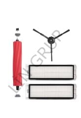 Roborock Q Revo Robot Süpürge Uyumlu 4'lü Yedek Parça Seti