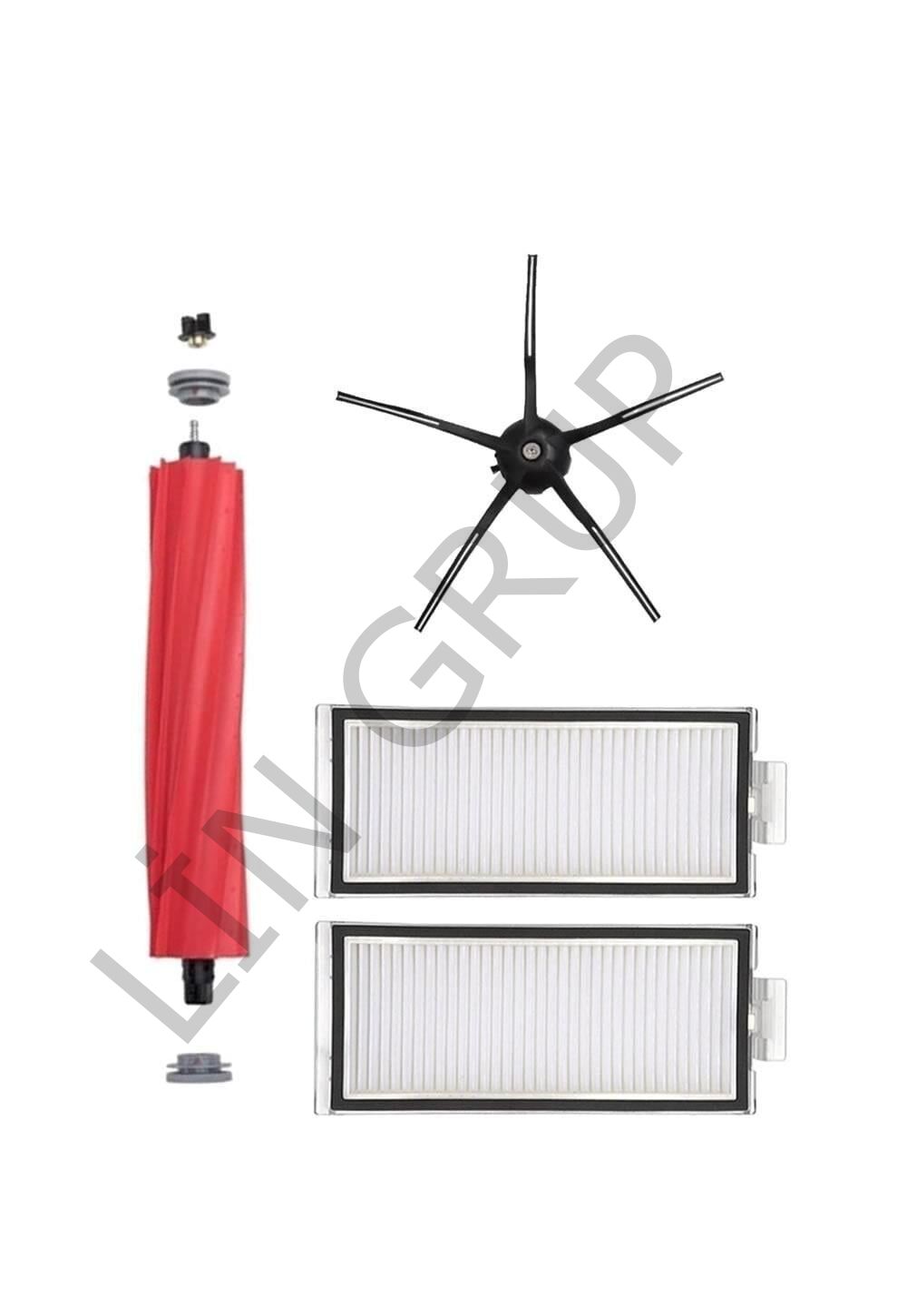 Roborock Q7 Max  Robot Süpürge Uyumlu 4'lü Yedek Parça Seti