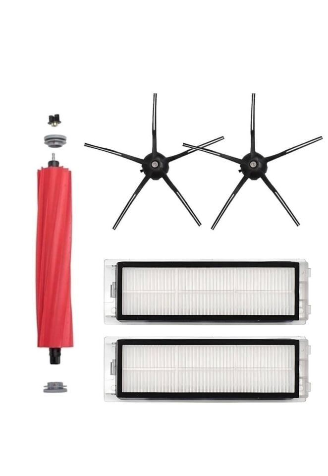 Roborock Q Revo Robot Süpürge Uyumlu 5'li Yedek Parça Seti