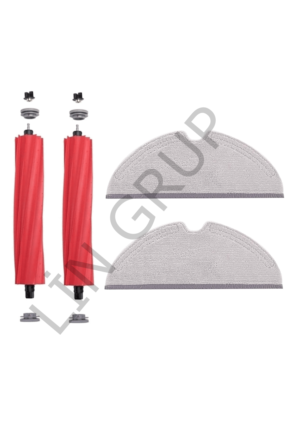 Roborock Q7 Max  Robot Süpürge Uyumlu  4'lü Yedek Parça Seti