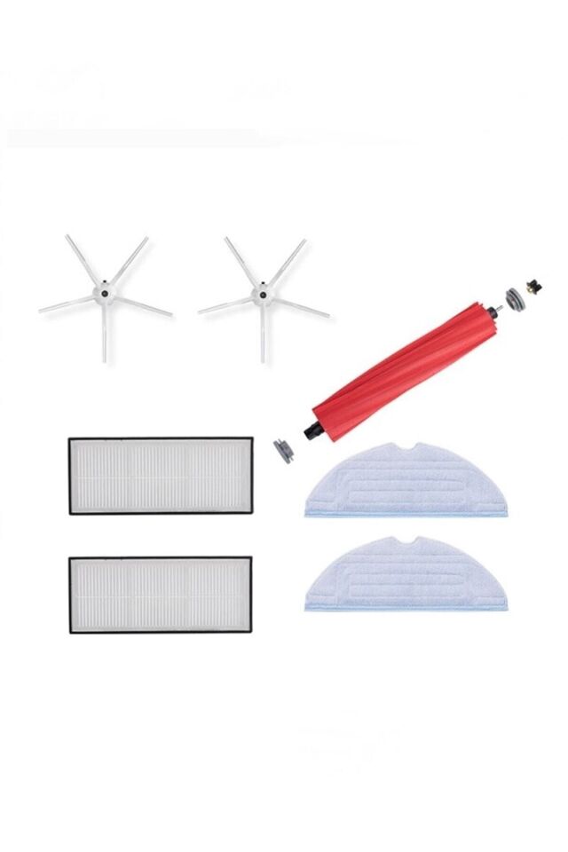Roborock S7 S7 Ultra S7 Max Hepa Filtre Mop Paspas Fırça Set - Uyumlu