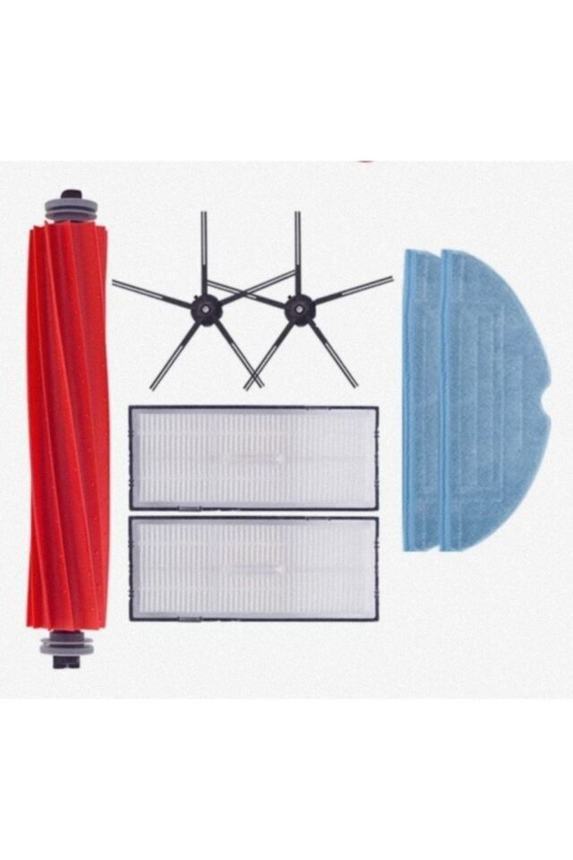 Roborock S7 Sonic Mopping S7 Pro Ultra S7 Uyumlu Set ( Mop Paspas Fırça Seti )