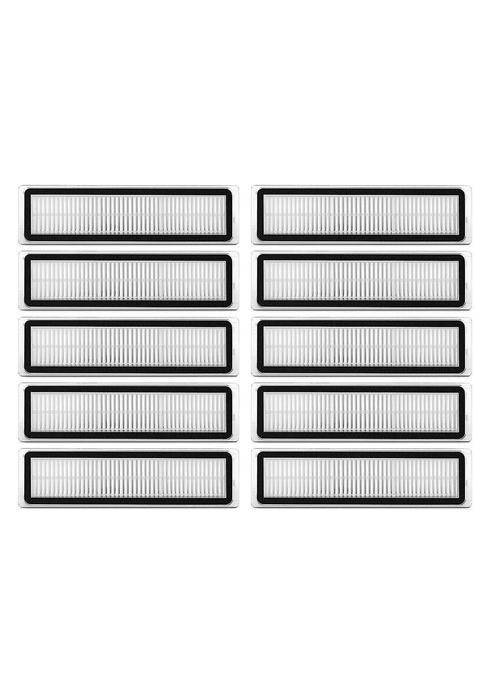 Dreame D9 Robot Süpürge Uyumlu 10'lu HEPA Filte- Yedek Parça Seti