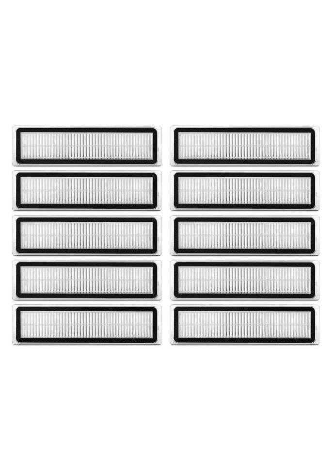 Dreame D9 Robot Süpürge Uyumlu 10'lu HEPA Filte- Yedek Parça Seti