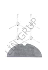 Xiaomi Vacuum Mop 2C  Robot Süpürge Uyumlu 5'li Yedek Parça Seti