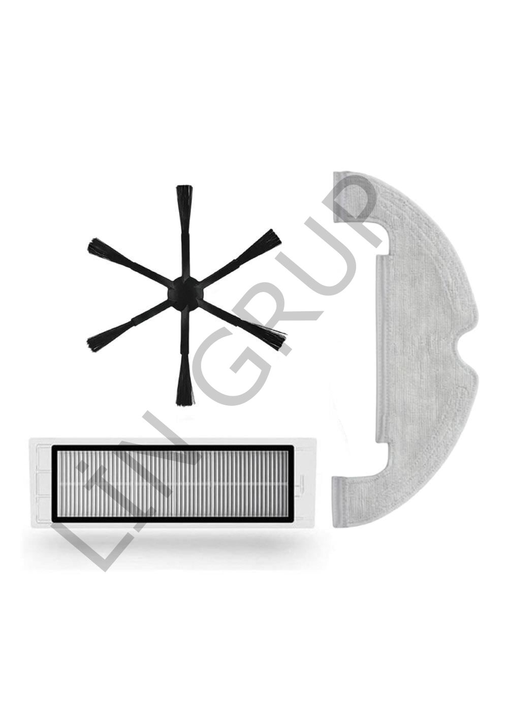 Xiaomi Mop 2 Ultra Robot Süpürge Yan Fırça Hepa Filtre Bez