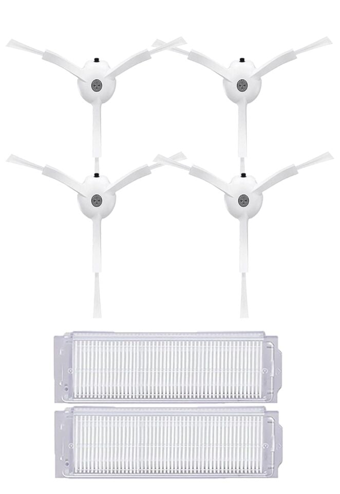 Xiaomi Vacuum Mop 2 Pro (MJST1SHW) Robot Süpürge Uyumlu 6'lı Yedek Parça Seti