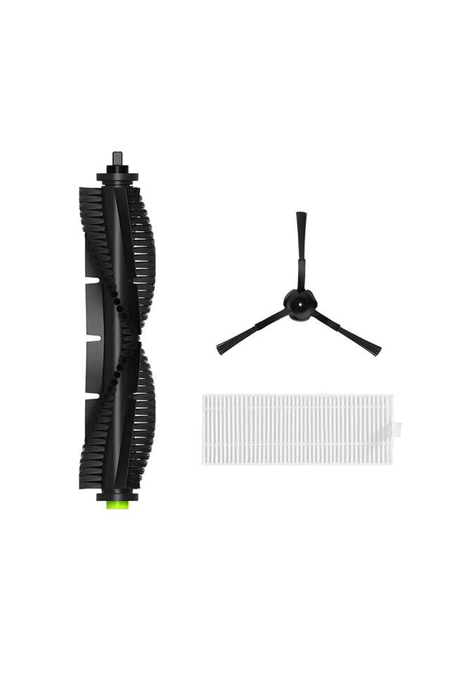 360 Vacuum Mop Cleaner S10 Robot Süpürge 3'lü Yedek Parça Seti - Muadil Ürün