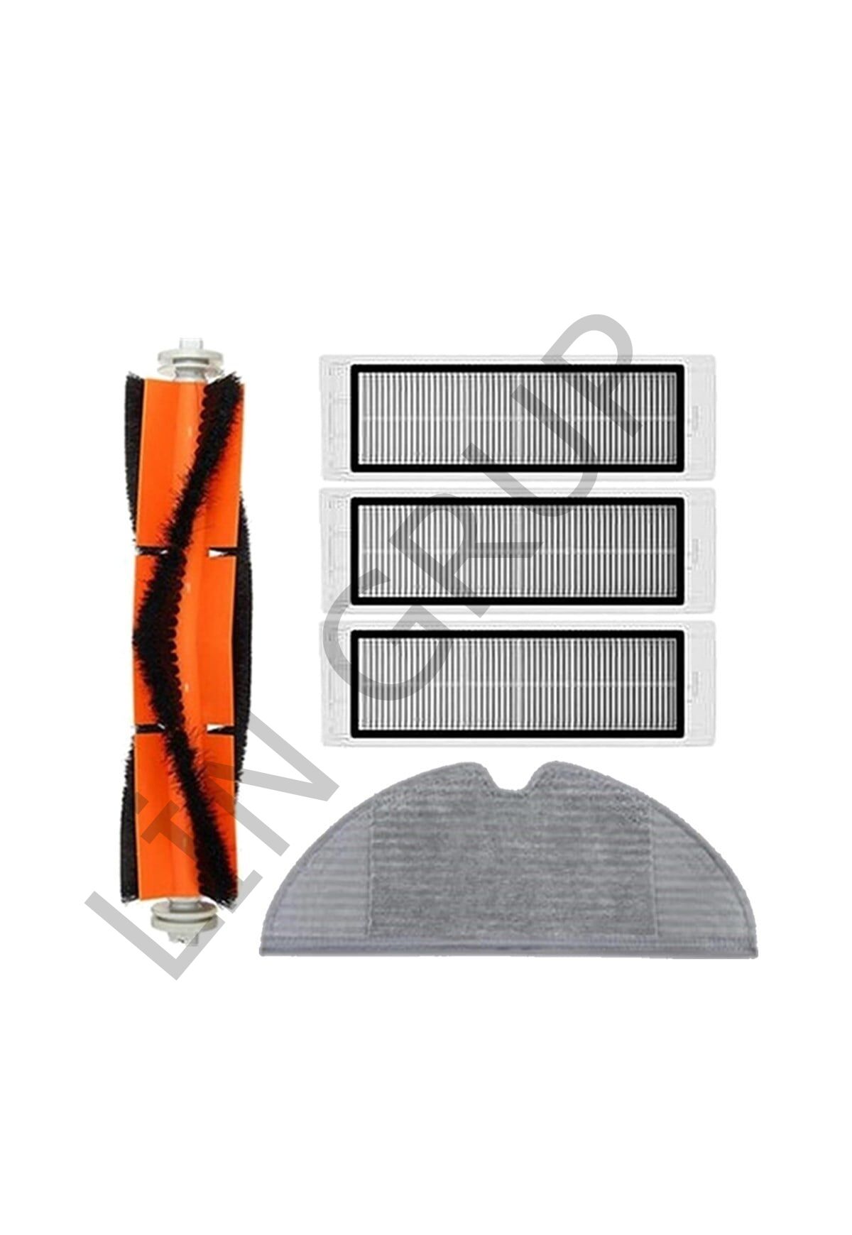 Xiaomi Vacuum Mop 2C  Robot Süpürge Uyumlu 5'li Yedek Parça Seti