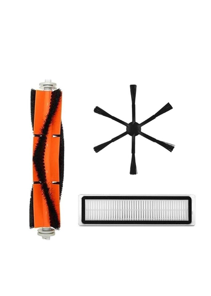 Dreame D9 Robot Süpürge Uyumlu 3'lü Yedek Parça Seti