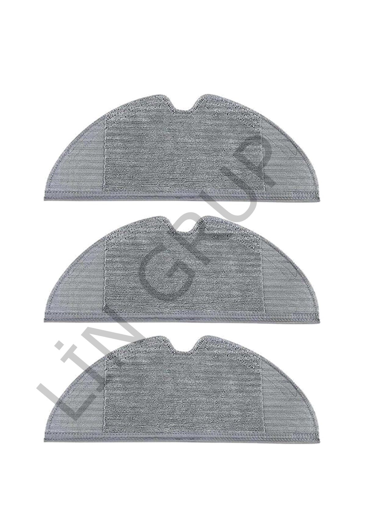 Xiaomi Trouver LDS Robot Süpürge Uyumlu 3'lü Mop Bezi