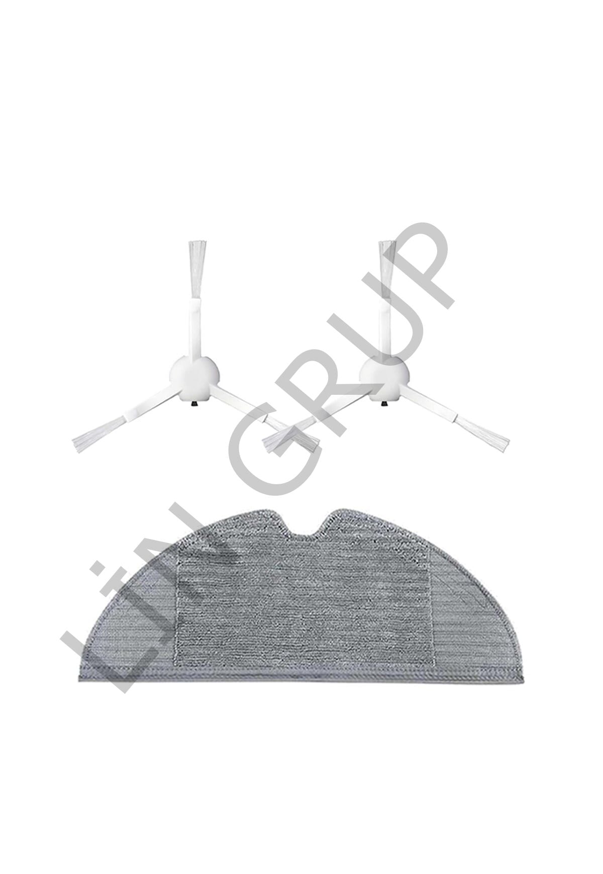 Xiaomi Trouver LDS Robot Süpürge Uyumlu 3'lü Yedek Parça Seti