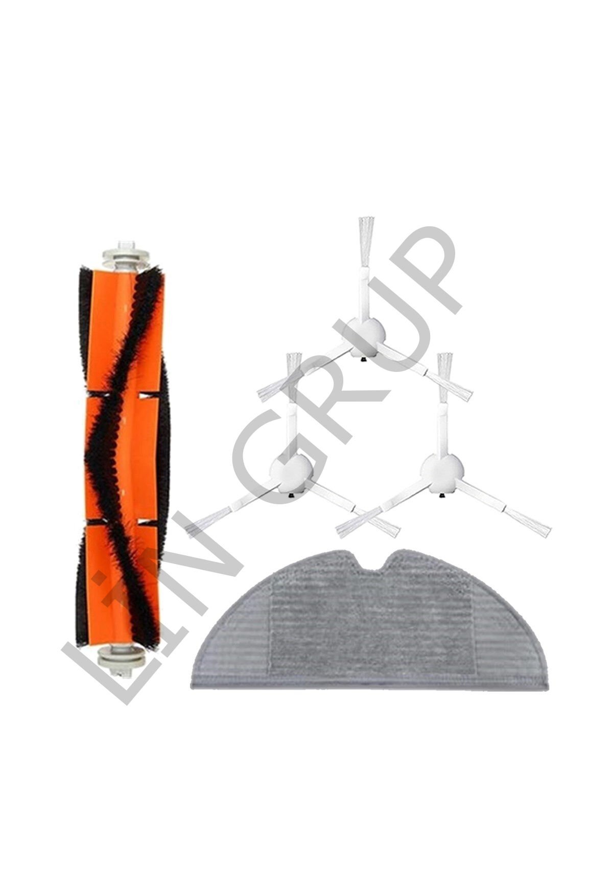 Xiaomi Vacuum Mop 2C  Robot Süpürge Uyumlu 5'li Yedek Parça Seti