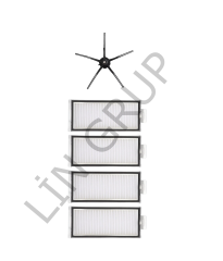 Roborock Q7 Max  Robot Süpürge Uyumlu 5'li Yedek Parça Seti