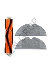 Xiaomi Trouver LDS Robot Süpürge Uyumlu 3'lü Yedek Parça Seti