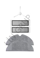 Xiaomi Vacuum Mop 2C  Robot Süpürge Uyumlu 5'li Yedek Parça Seti