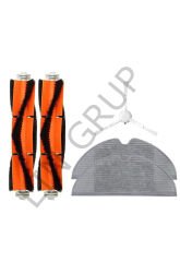 Xiaomi Vacuum Mop 2C  Robot Süpürge Uyumlu 5'li Yedek Parça Seti