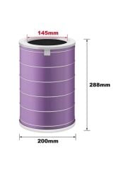 Xiaomi Air purifier hava temizleyici 1, 2, 3 uyumlu filtre 3 adet