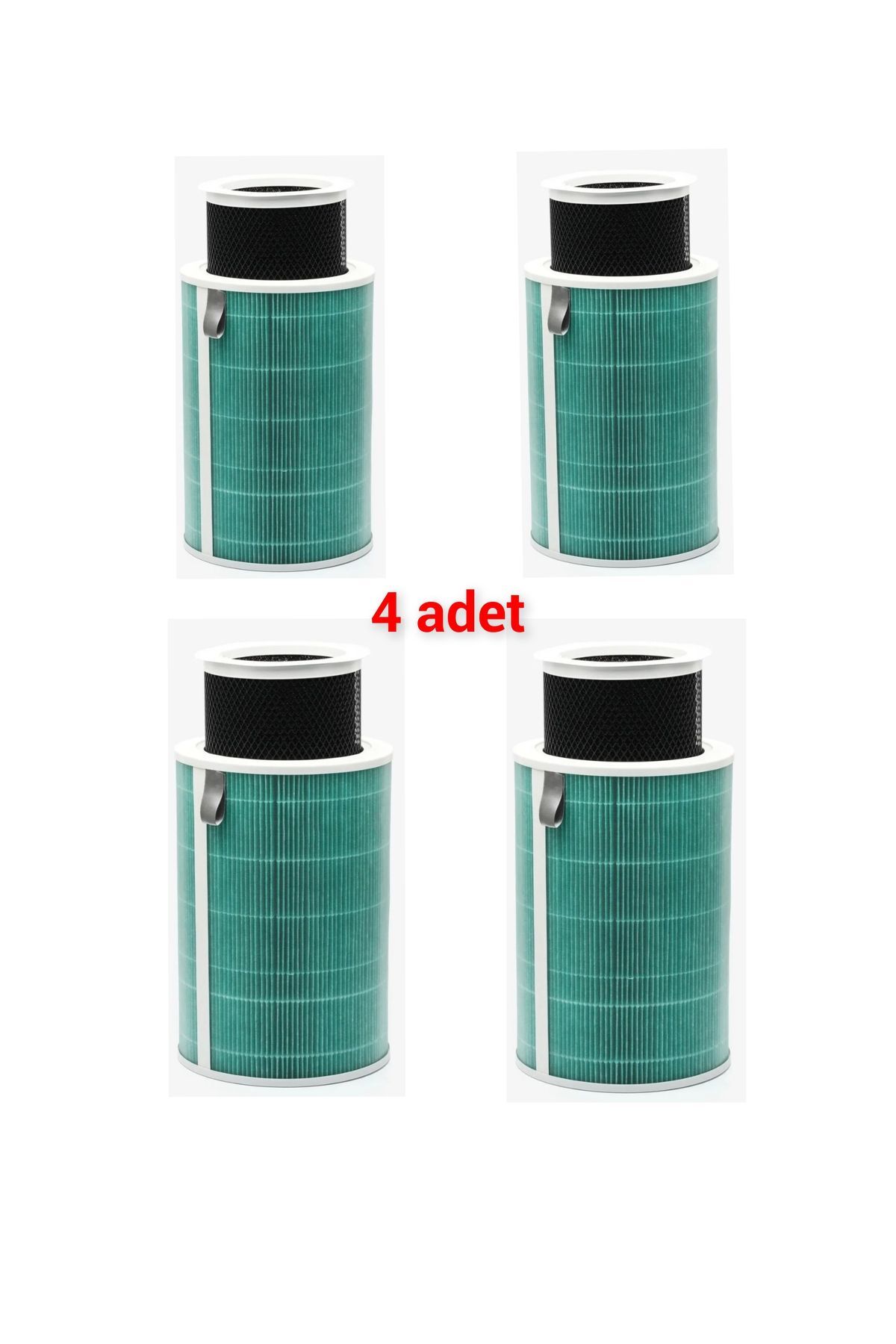 XIAOMI Air purifier 1S 2S 3S 1H 2H 3H uyumlu çipli yedek filtre 4 adet