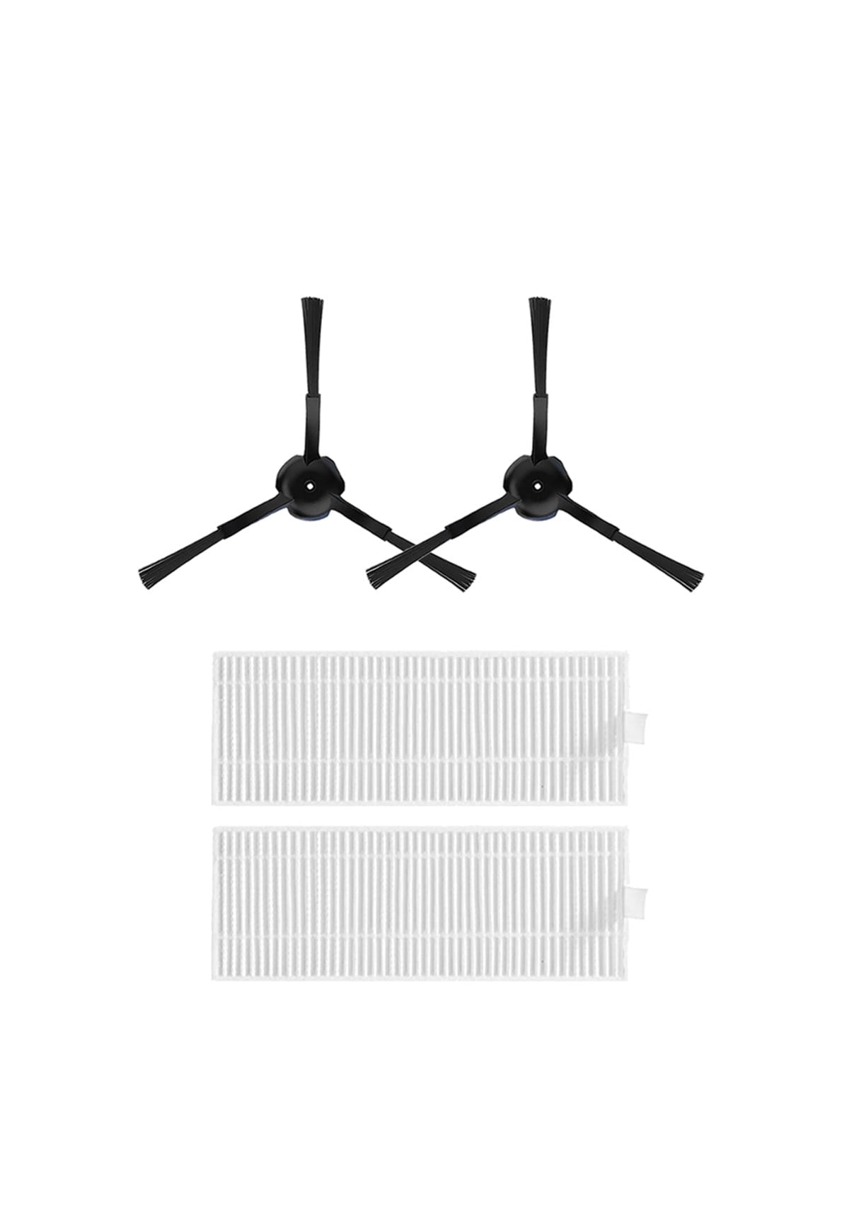 360 Vacuum Mop Cleaner S10 Robot Süpürge 4'lü Yedek Parça Seti - Muadil Ürün