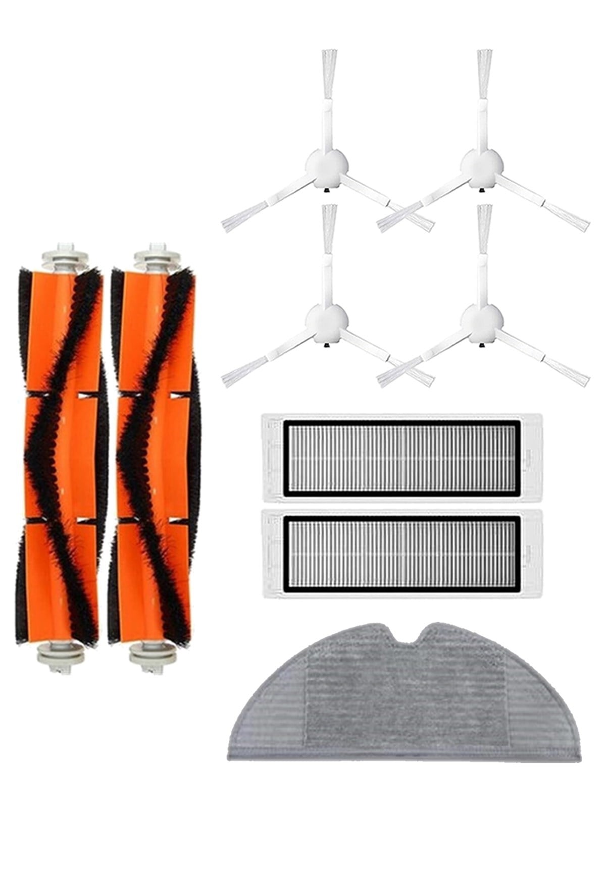 Dreame D9 Robot Süpürge Uyumlu 9'lu Yedek Parça Seti