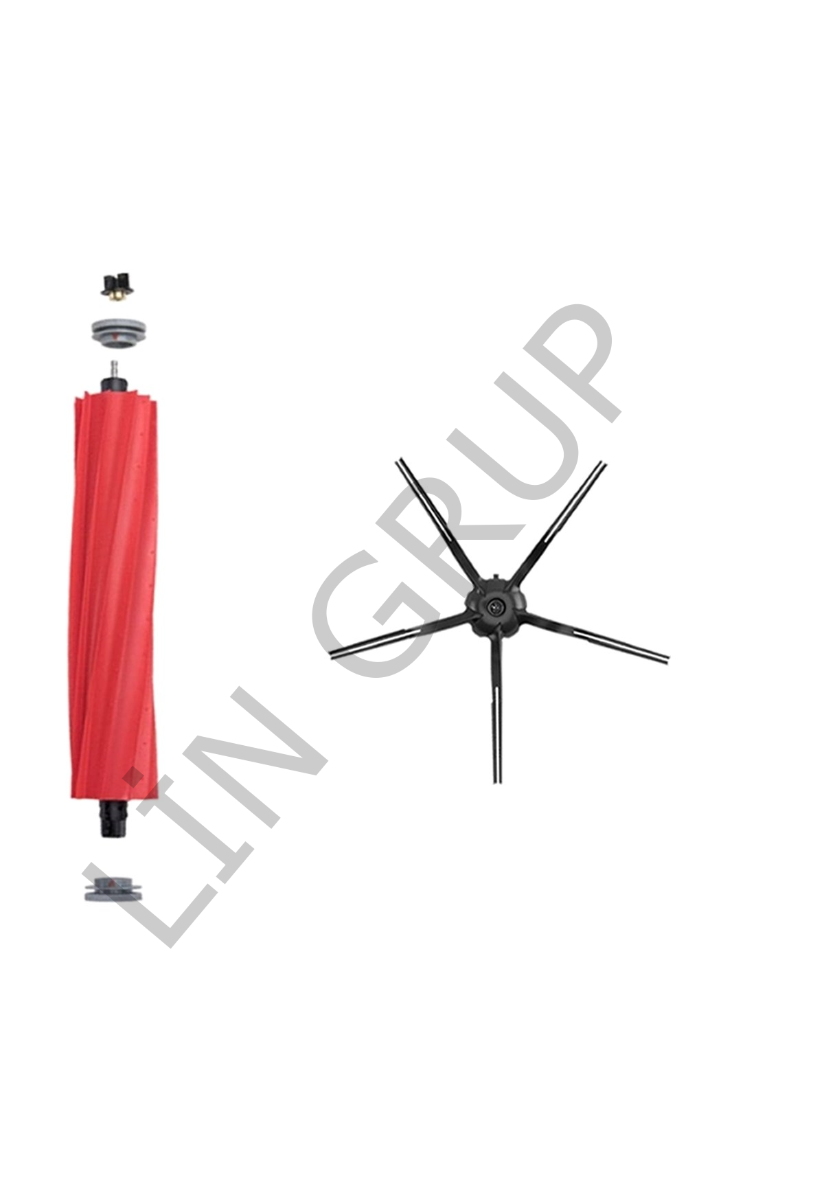 Roborock S7+ Robot Süpürge Uyumlu 2'li Yedek Parça Seti