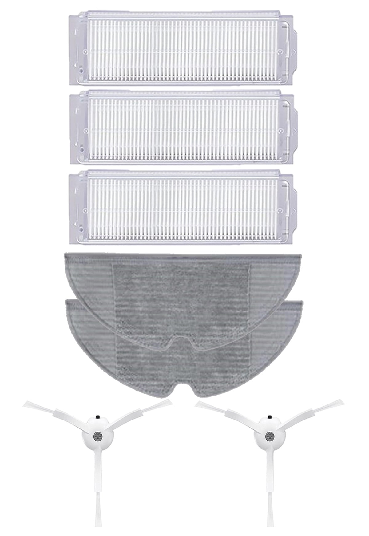 Xiaomi Vacuum Mop 2 Pro (MJST1SHW) Robot Süpürge Uyumlu 7'li Yedek Parça Seti