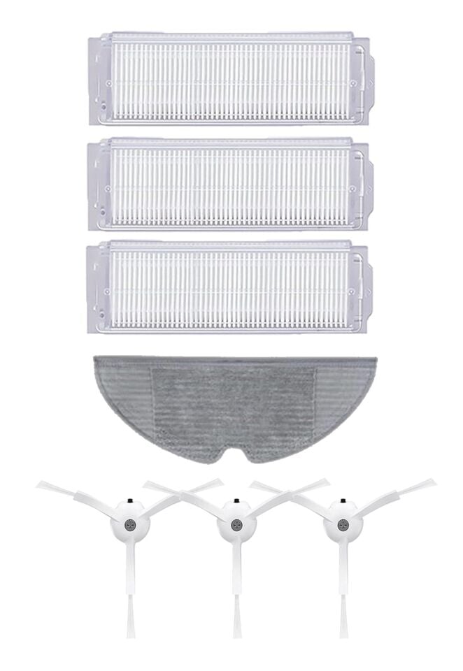 Xiaomi Vacuum Mop 2 Pro (MJST1SHW) Robot Süpürge Uyumlu 7'li Yedek Parça Seti