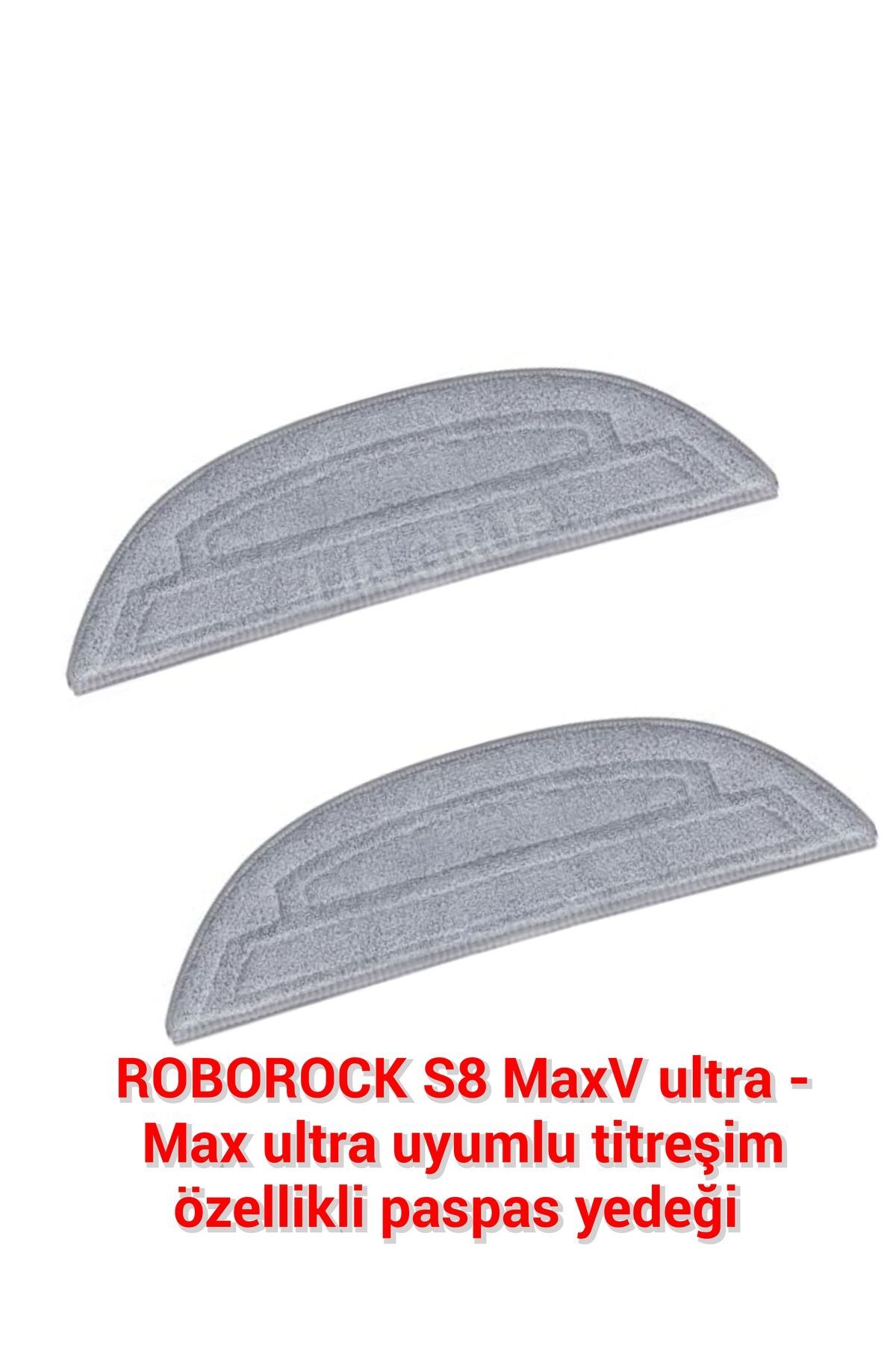 ROBOROCK MaxV ultra titreşim özellikli mop paspas 2 adet