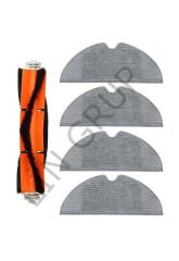 Xiaomi Trouver LDS Robot Süpürge Uyumlu 5'li Yedek Parça Seti