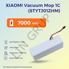 Xiaomi Vacuum Mop 1C (STYTJ01ZHM) Robot Süpürge Uyumlu Batarya 7000 mAh - Muadil Ürün