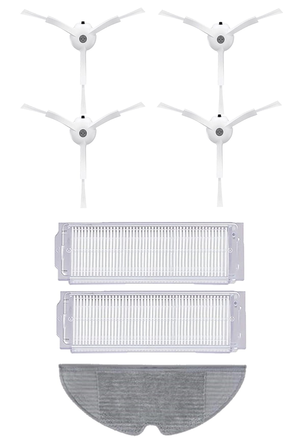 Xiaomi Vacuum Mop 2 Pro (MJST1SHW) Robot Süpürge Uyumlu 7'li Yedek Parça Seti